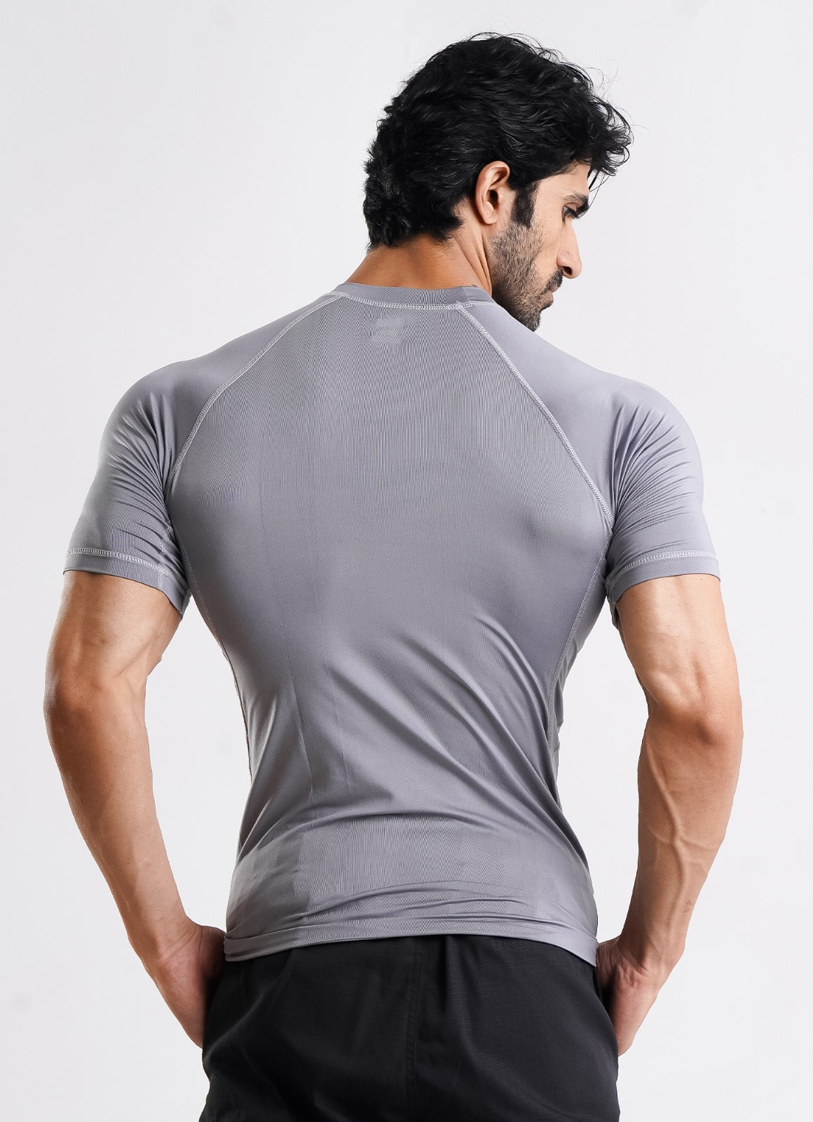 Core Compression T-Shirt-Grey
