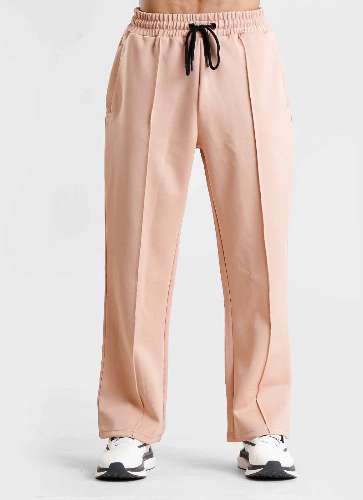 Relaxed Pleated Trouser - Brown