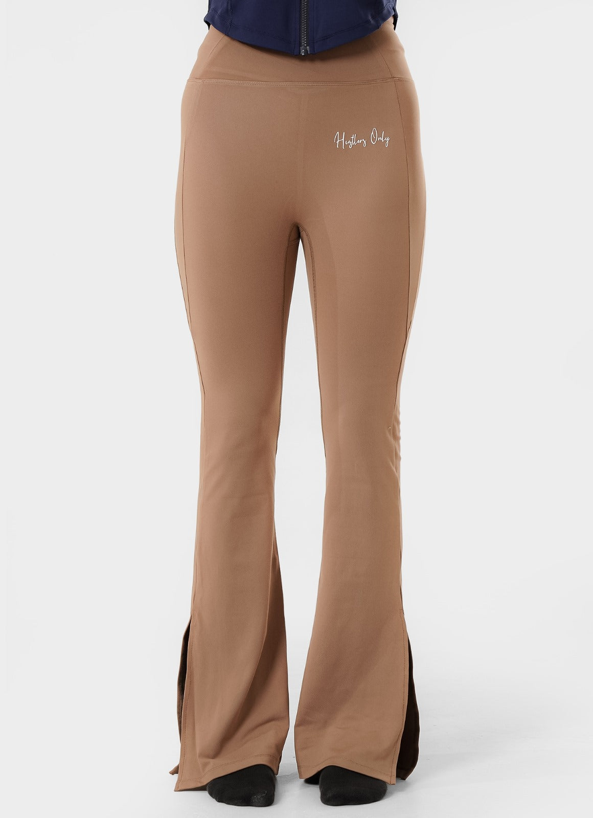Empower Flared Leggings V2 - Coffee Brown