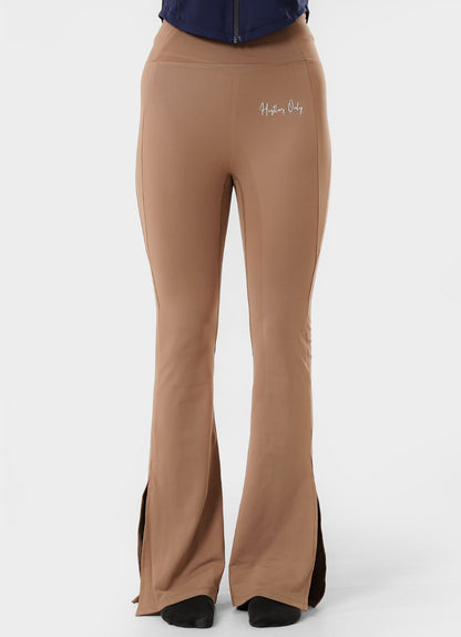 Empower Flared Leggings V2 - Coffee Brown