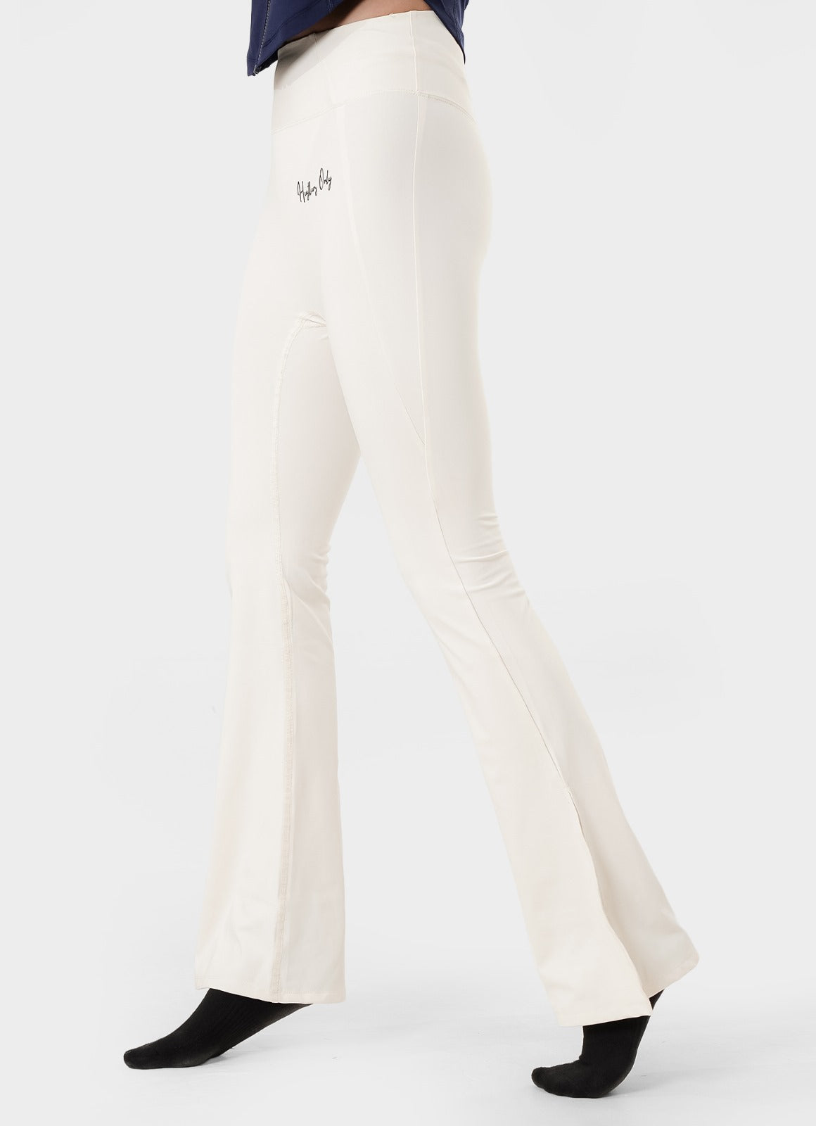 Empower Flared Leggings V2 - Beige