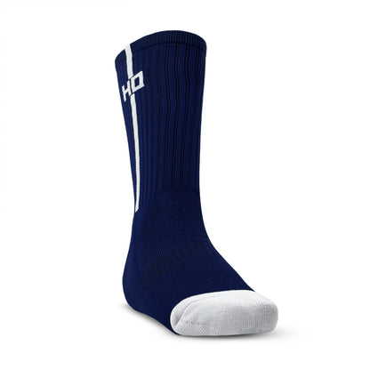 Merino Ultra Socks - Blue & White