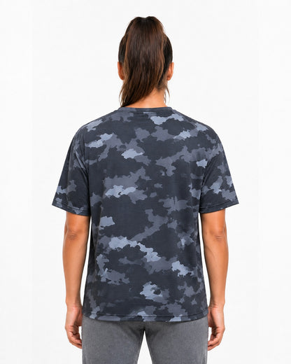 Elite T-Shirt - Black Camo.