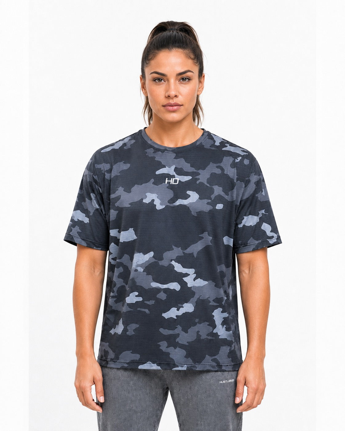 Elite T-Shirt - Black Camo.