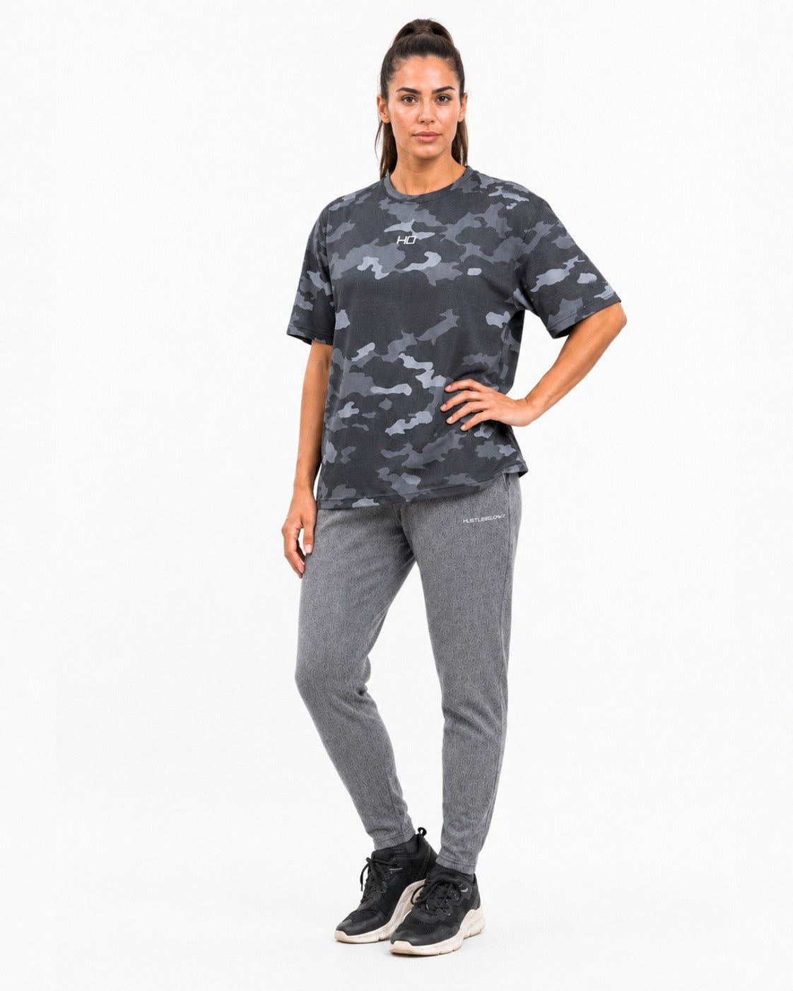 Elite T-Shirt - Black Camo.