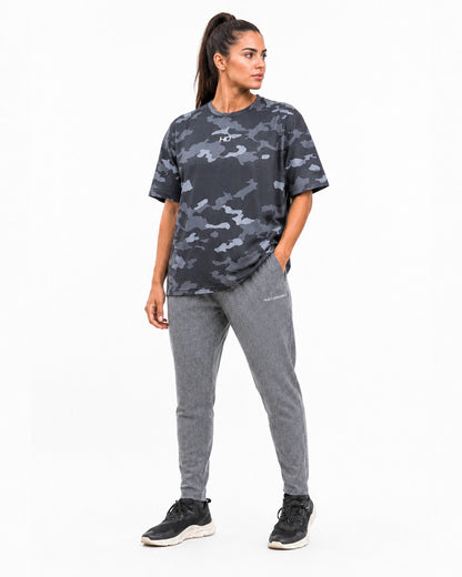 Elite T-Shirt - Black Camo.