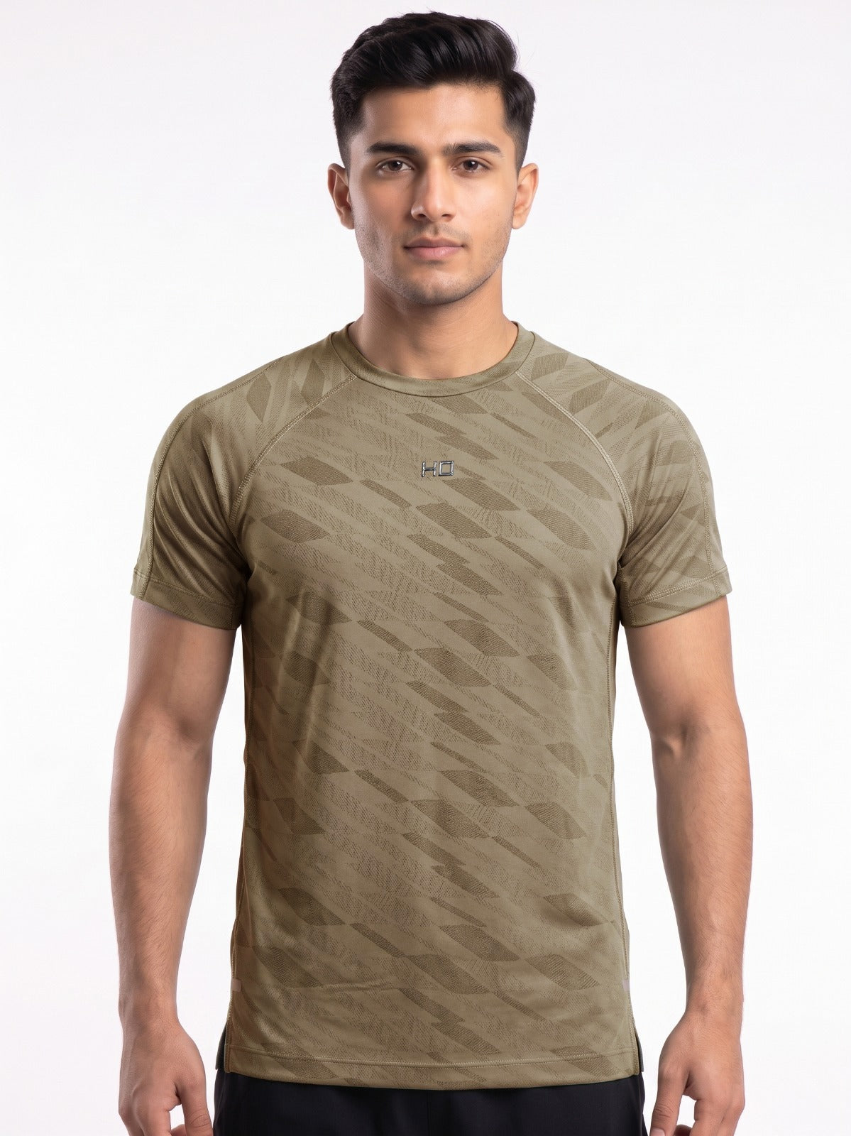 Hybrid Running T-Shirt - Khaki