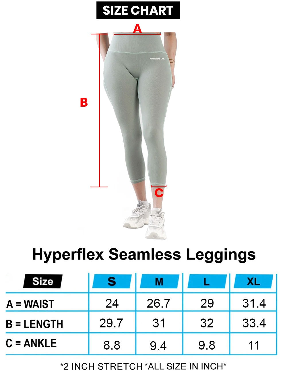 Hyperflex Seamless Leggings - Green