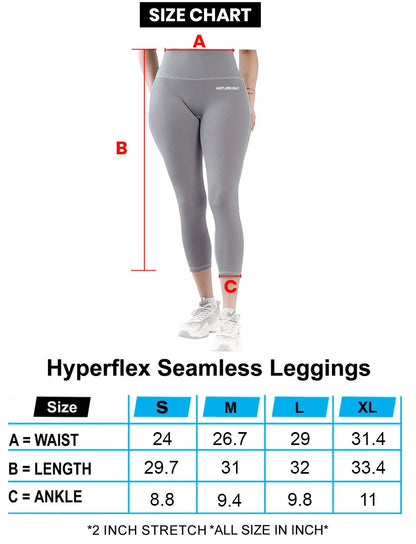Hyperflex Seamless Leggings - Grey