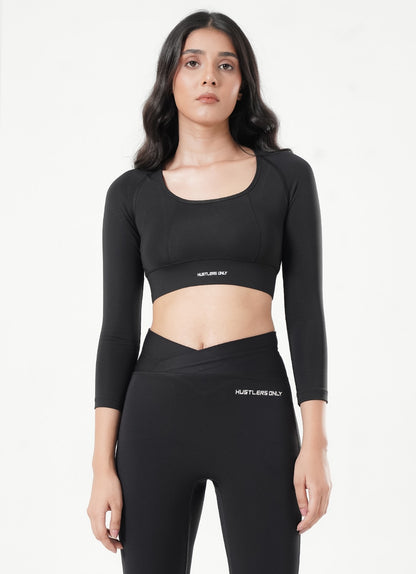 Cross Top - Black