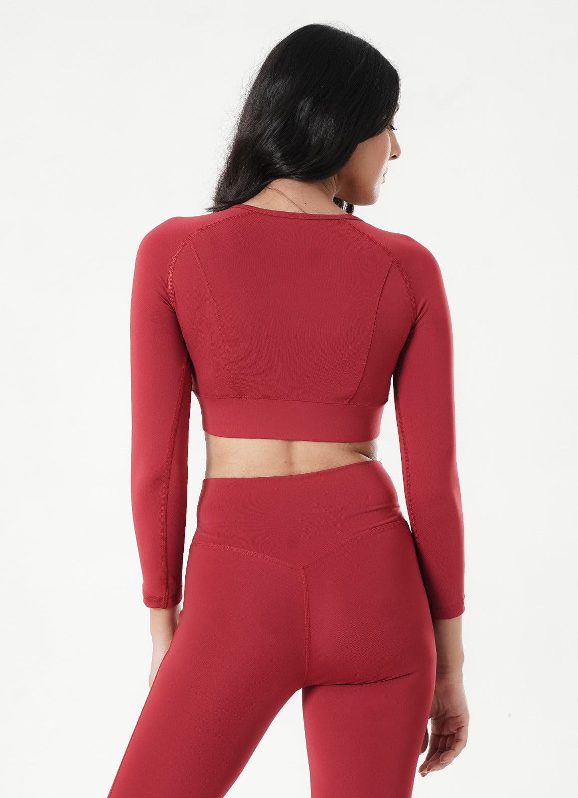 Cross Top - Maroon
