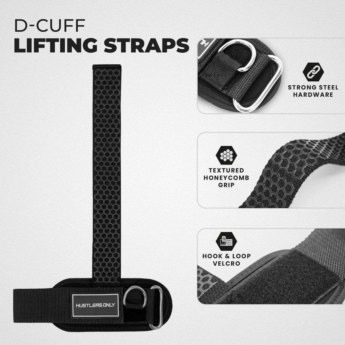 D-Cuff Lifting Straps