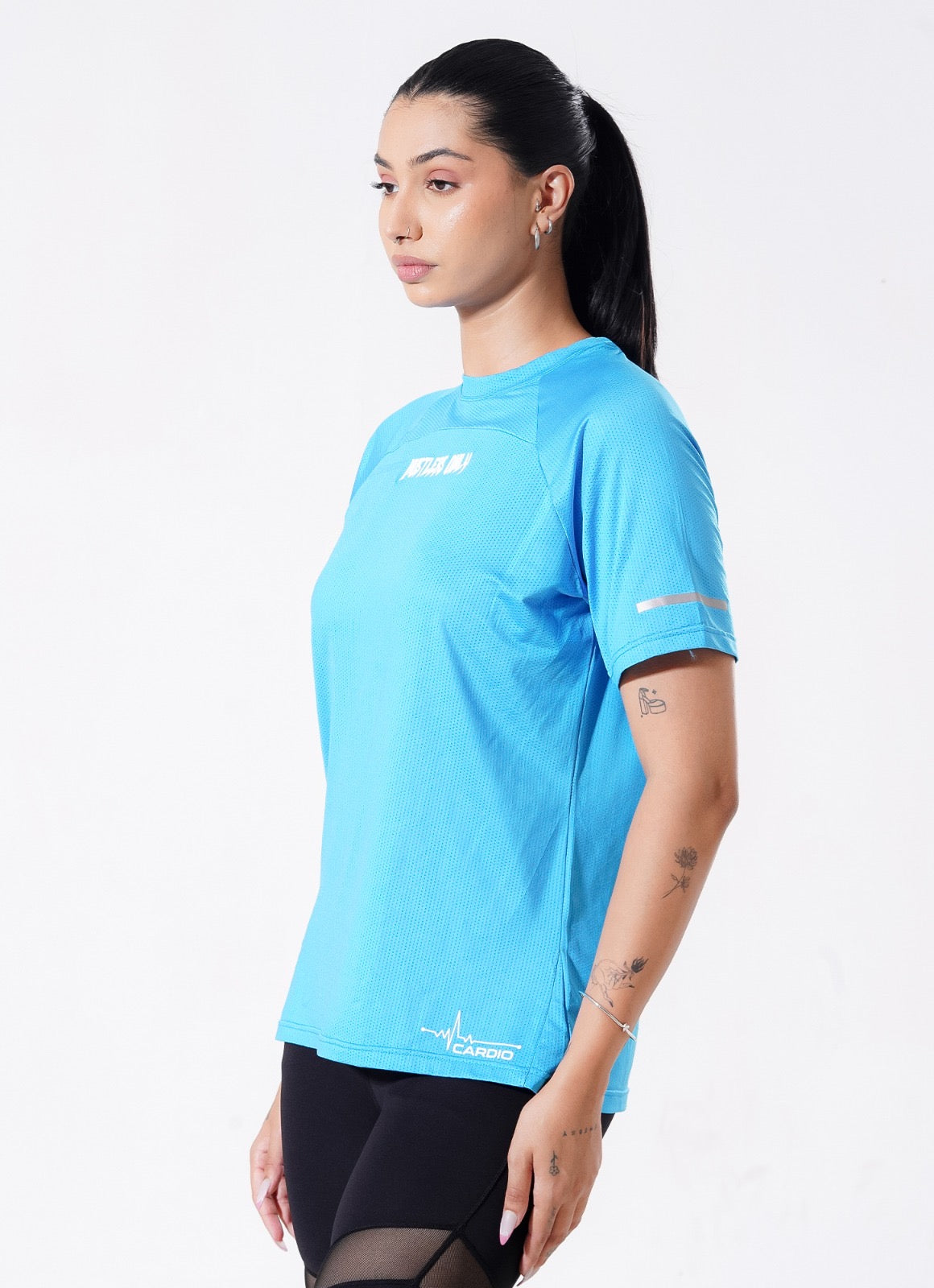 Crest Cardio Tshirt - Blue