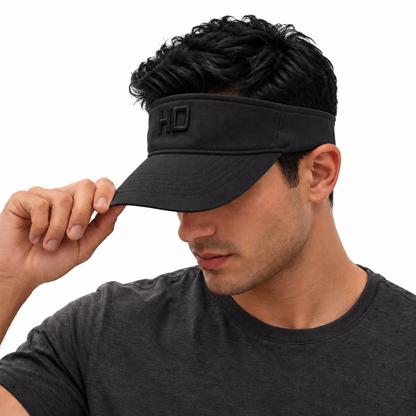 Visor Cap - Black