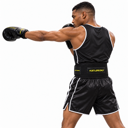 Boxing Gloves - Black & Yellow