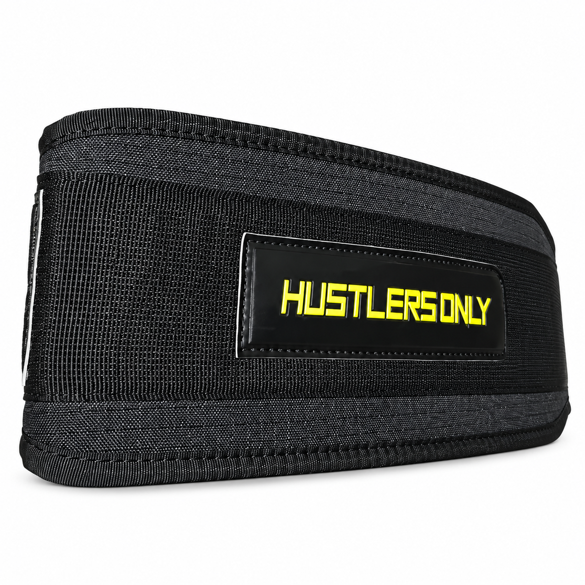 Nylon Boxing Belt - Black & Yellow