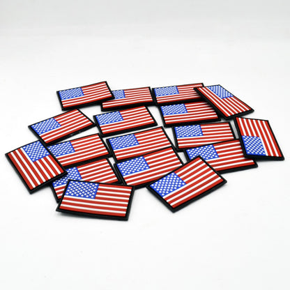 High-Quality American Flag Velcro Patch | Hustlers Only UK