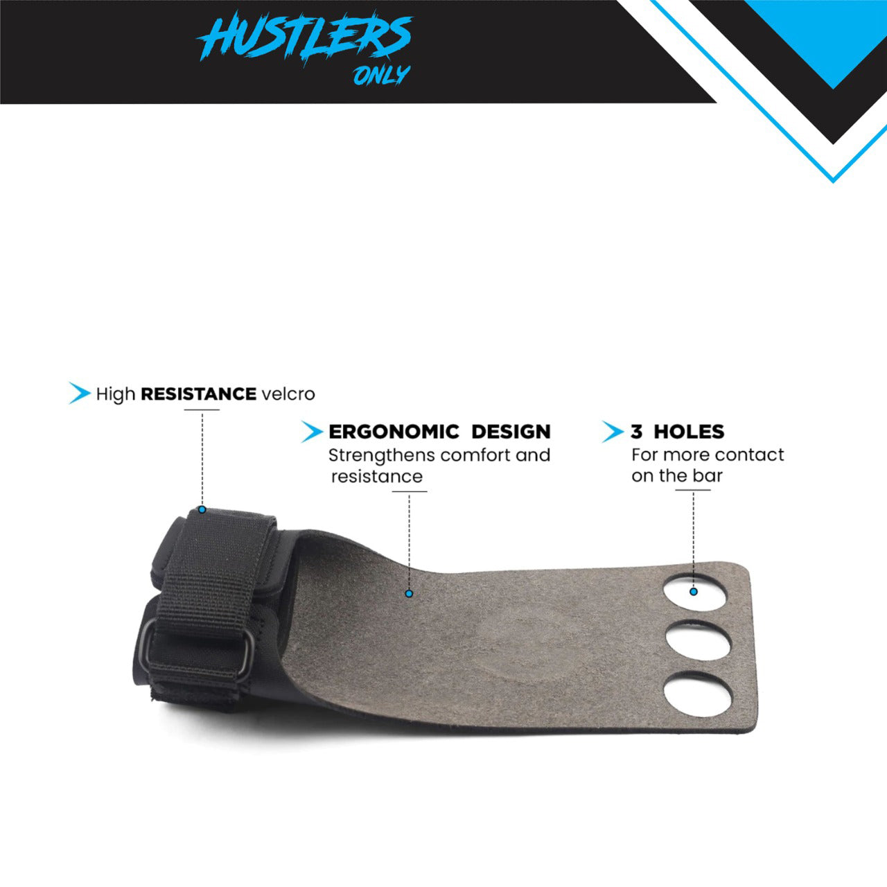 Diamond 3 Hole Grips For Workout | HustlersOnlyUK