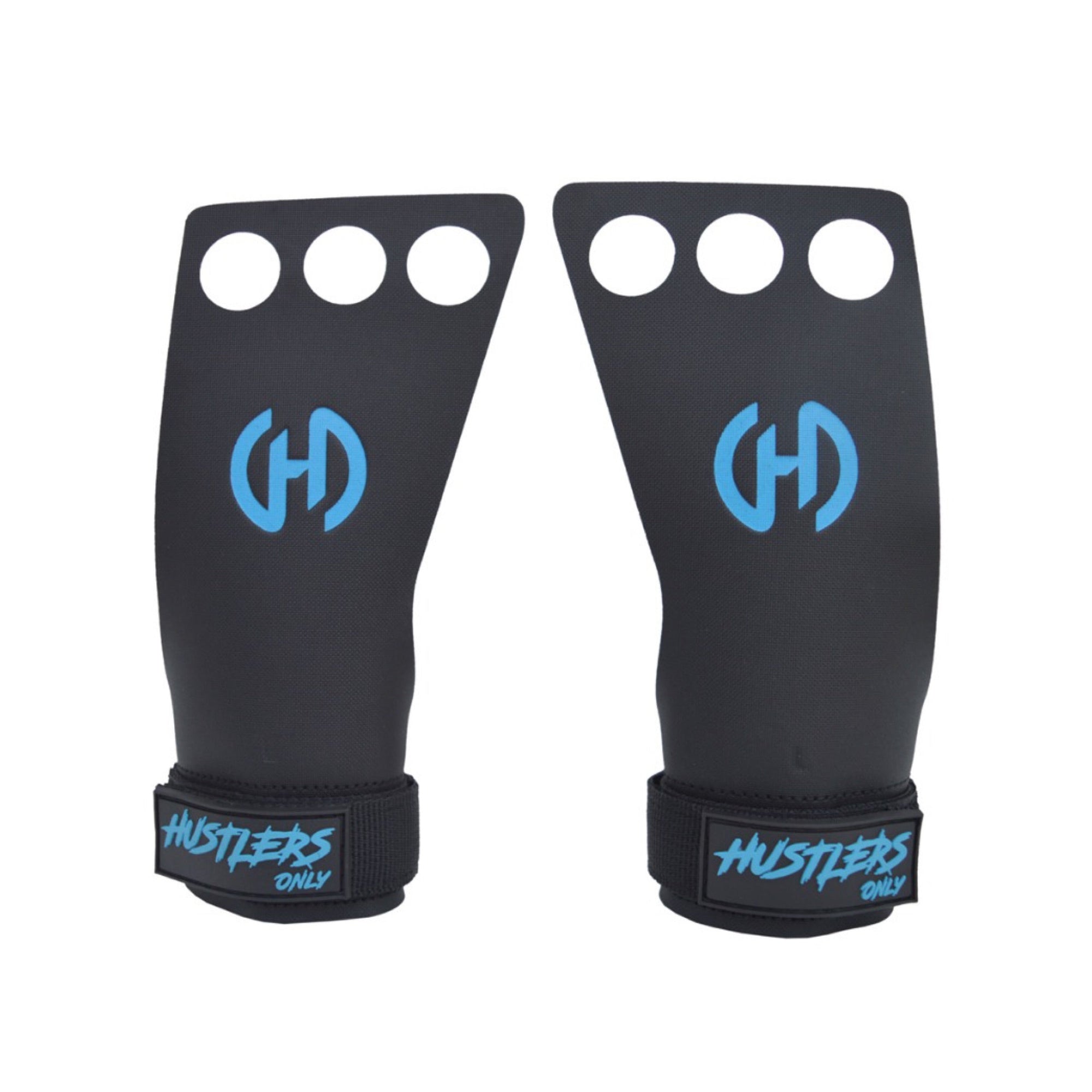 Diamond 3 Hole Grips For Weightlifting  | HustlersOnlyUK