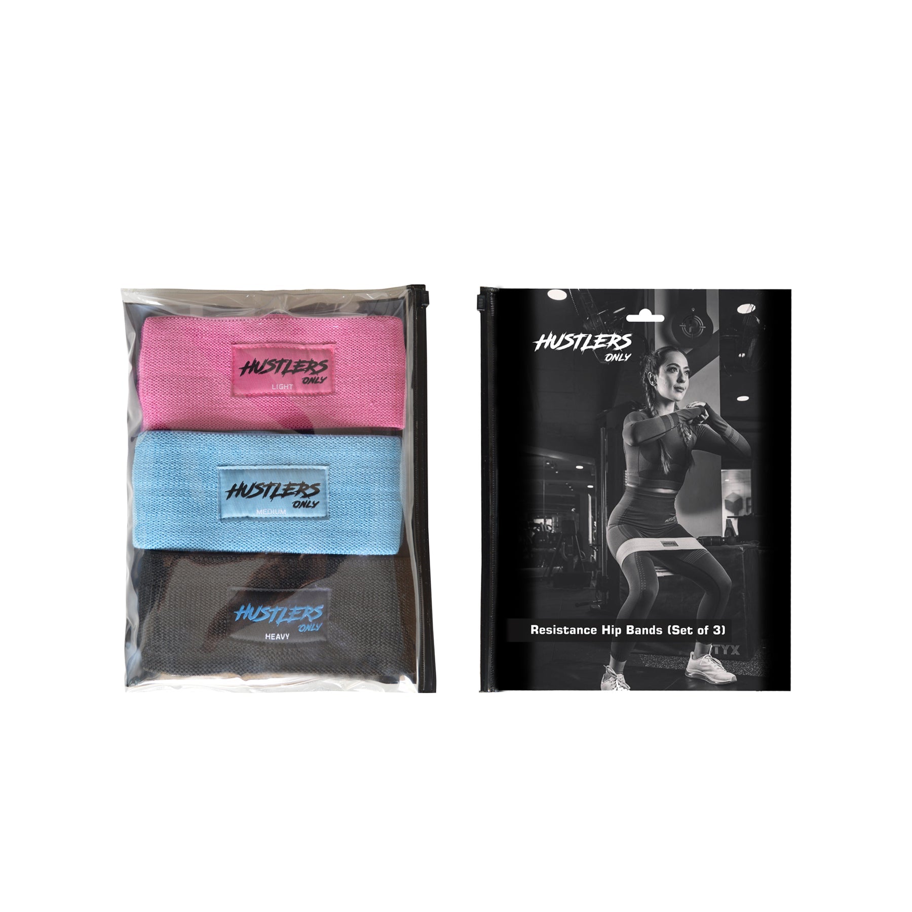 Hip Resistance Bands Set For Workout  | HustlersOnlyUK