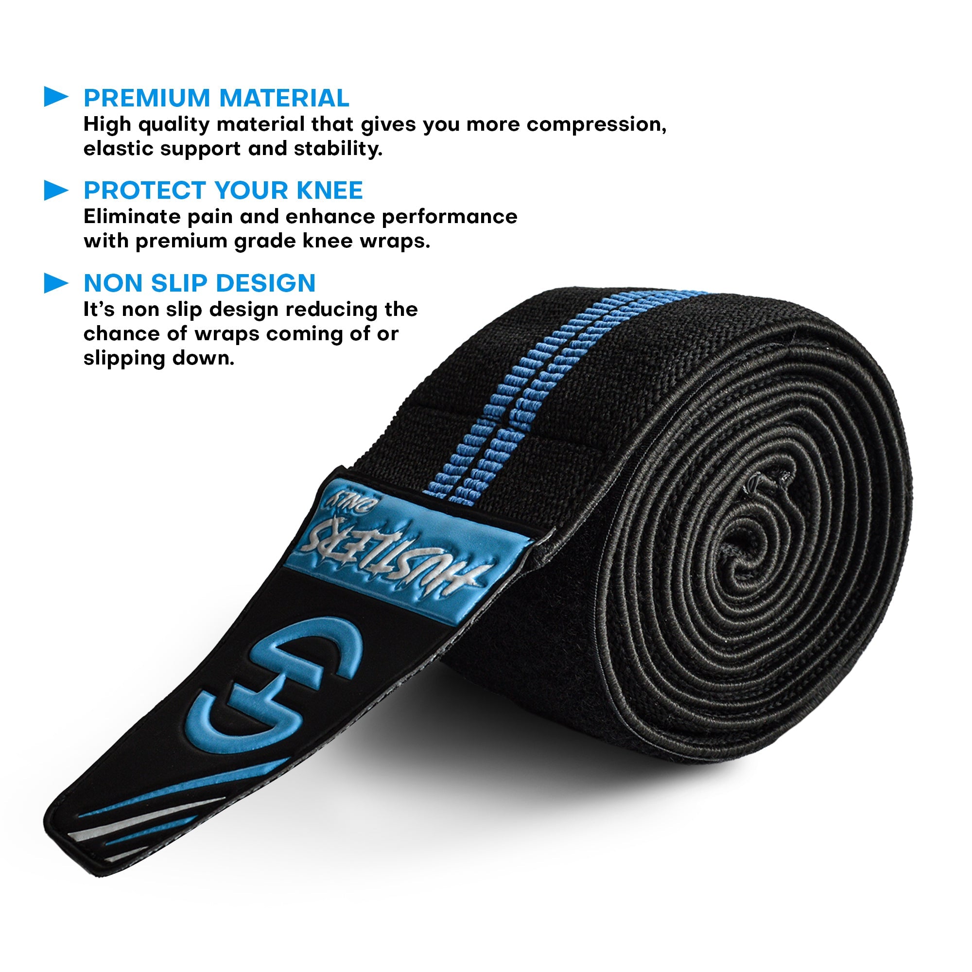 Export Quality Knee Wraps | HustlersOnlyUK