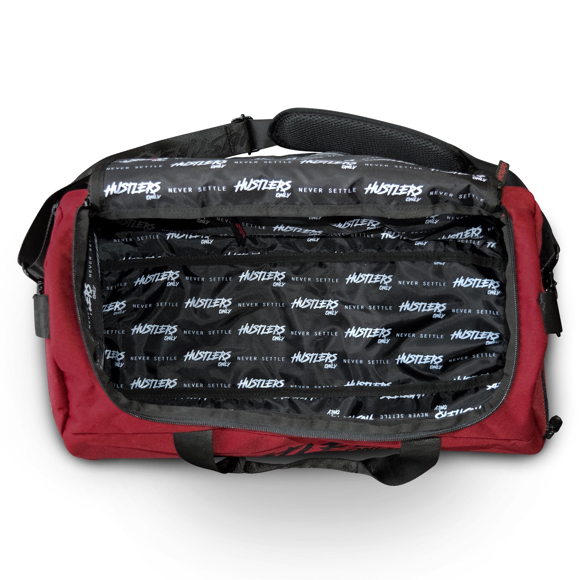 Maroon OG Gym Duffel Bag | HustlersOnlyUK