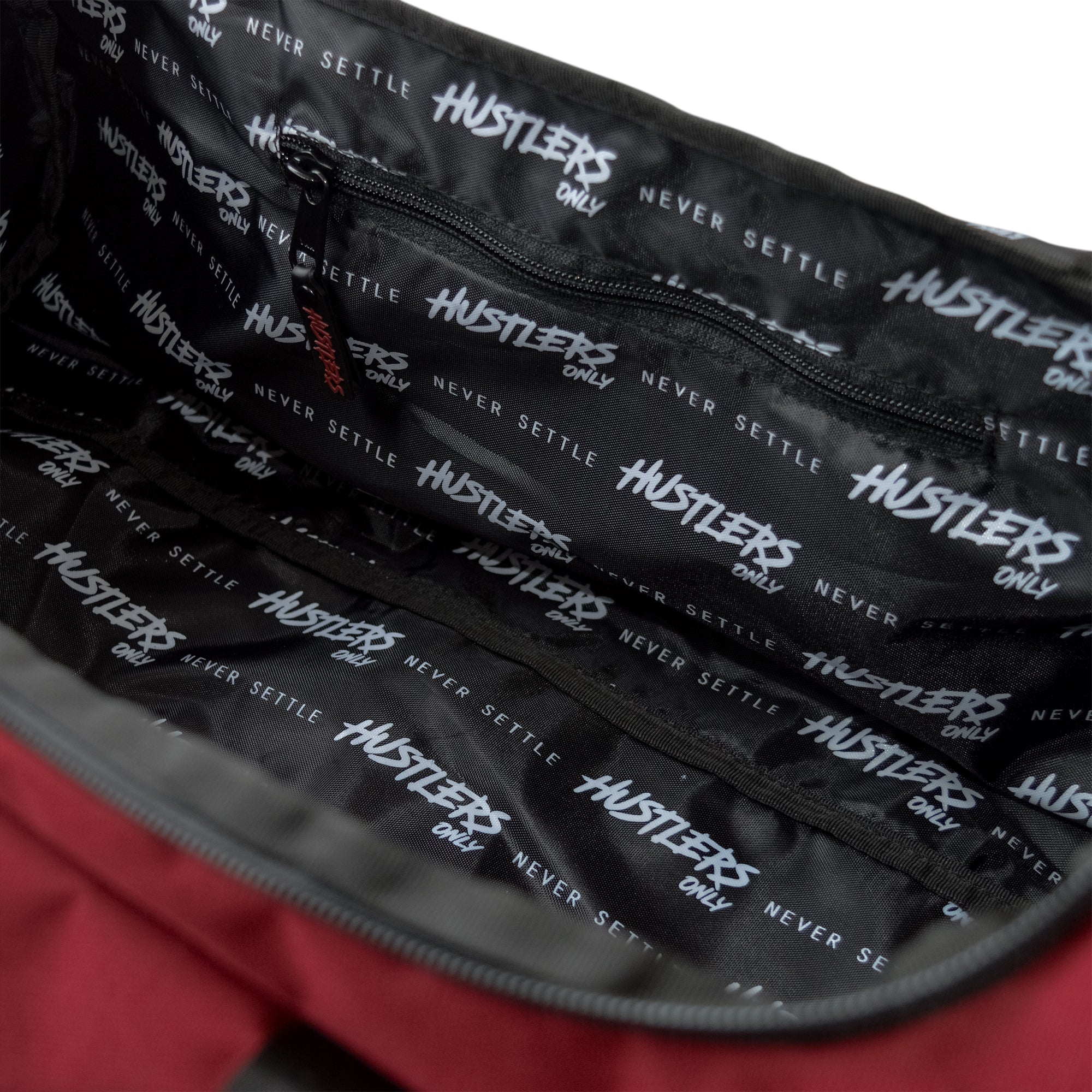 Maroon OG Gym Duffel Bag | HustlersOnlyUK