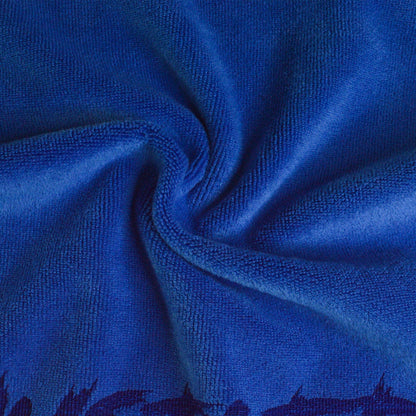 Quick Dry Blue Gym Towel For Hygiene | HustlersOnlyUK