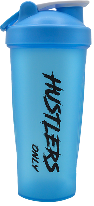 Blue Shaker Bottle For Gym | HustlersOnlyUK