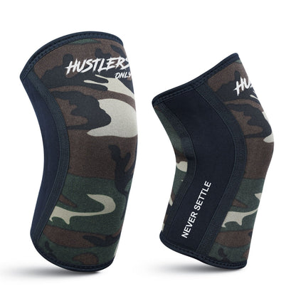 Knee Sleeves Camo for Weightlifting - HustlersaOnlyPk